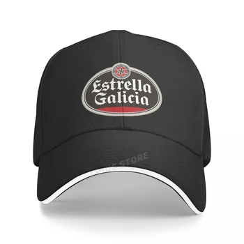 Estrella Galicia Alaus Ispanija Beisbolo Kepuraitę Skrybėlę Vasarą Juoda Pavasario Casquette Berniukai Vientisos Spalvos Žuvų Moterų Hip-Hop  10