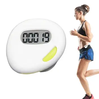 Sporto Pedometer 2D Pedometer Su Reset Mygtuką Ilgas Laukimo Laikas, Dienos tikslus Stebėti Vaikščioti Veikia  10