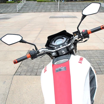 Pora Motociklo galinio vaizdo Veidrodėliai Modifikuotų Atvirkštinio Veidrodėliai 8mm/10mm Honda CBF 150 XADV 750 CB 300R 250 CB1300  5