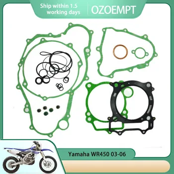 OZOEMPT Variklio Cilindrų variklio Karterio Remontas Tarpiklis Taikomos Yamaha WR450 03-06  5