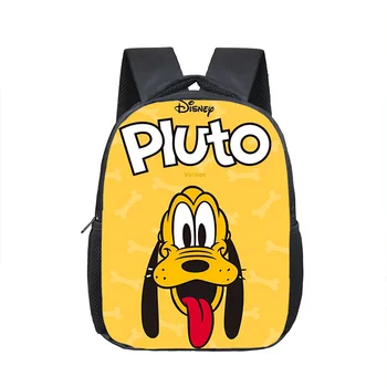 12 colių Disney Plutonas Šuo Mokyklos Maišą Vaikų Lopšelis Mokyklos Kuprinė Animacinių filmų Mergaitė Berniukas Pirminės Bookbag Kuprinė Mochila  10