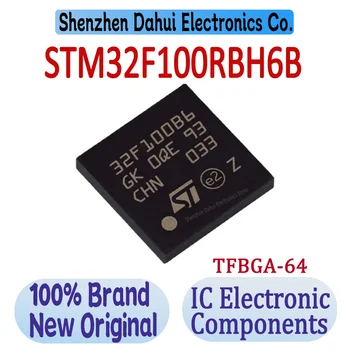 STM32F100RBH6B STM32F100RBH6 STM32F100RBH STM32F100 STM32F STM32 STM IC MCU Chip TFBGA-64 Sandėlyje 100% Brand New Originl  10