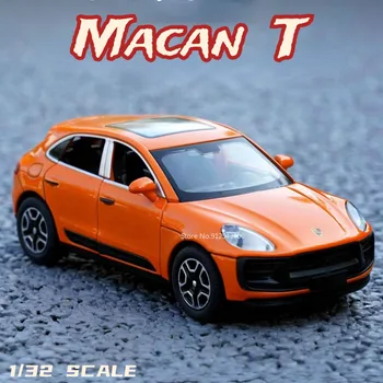 1/32 Macan Modeliavimas Žaislas Automobilio Modelį Lydinio Diecast su Garso, Šviesos, Traukti Atgal Masto Modelio Automobilių Berniukai Gimtadienio Žaislų Kolekcija Dovanos  10