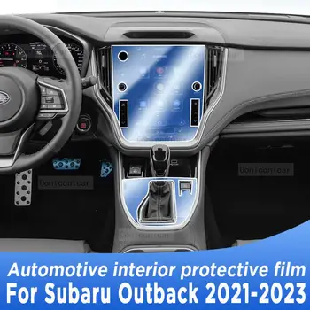 Dėl Subaru Impreza 2021-2023 pavarų Dėžė Skydelį, Navigacijos Ekrano Automobilių Interjero TPU Apsaugine Plėvele Padengti Anti-Scratch Lipdukas  5