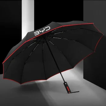 Automobilių Logotipą, Automatinė Lankstymo Vėjo skėtį nuo saulės Skėtis BYD ATTO 3 Juanių Čin Plusdmi Han EV Delfinų Daina Plius Tango Priedai  5