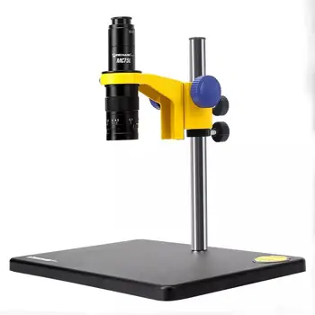 MECHANIKAS-Monokuliariniai Mikroskopas su Nuolat Zoom Lygiagrečių spindulių pluoštas Sistema, MC75L-B3, Vieno Cilindro Dizainas, 0.7-4.5 X  10
