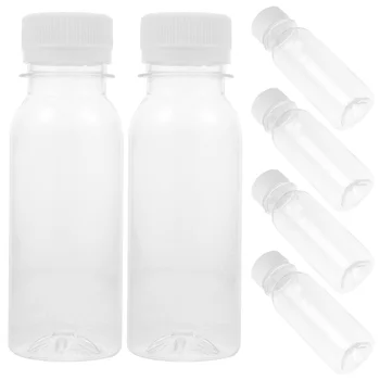 Pieno Butelių Mažas Sulčių Butelius Sandarus Pieno Butelių Nešiojamų Gėrimų Buteliai Plastikinis Vandens Butelis Tuščias  10