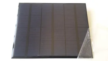 Epoksidinės Saulės Skydelis, 6 V 3.5 W su USB Laidu Saulės Energijos Įkrovimo Polikristalinio Silicio 165mm x 135mm 5vnt/Daug  0