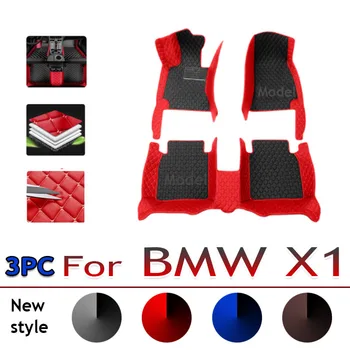 Automobilių kilimėliai BMW X1 E84 2010 2011 2012 2013 2014 Custom auto pėdų Pagalvėlės automobilių kilimų dangtis  5