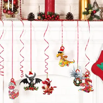 Kalėdų Medžio Karolius, Dragon Kabinti Ornamentas 