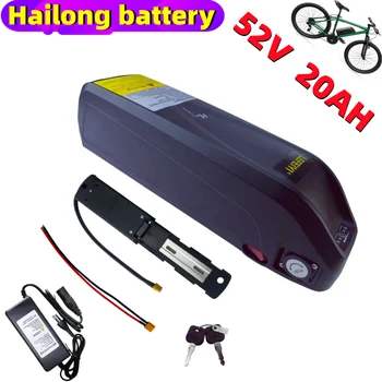 52V Hailong Elektrinis Dviratis Ebike Elementų 20Ah 1000W Dviračių Ličio Baterija Ebike  5