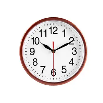 Patvarus Kvarcinis Laikrodžio Stilingas Kvarcinis Laikrodis Namų Kavinė Dekoro Patvarus Ne-tiksi Sieninis Laikrodis su Tylus Valgomasis Amžius  5