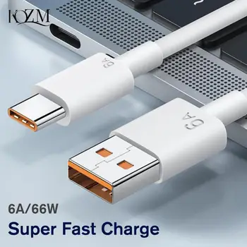 7A 100W C Tipo Super-Greitai, Įkrovimo Laidas USB Greitas Charing Duomenų Laidą 
