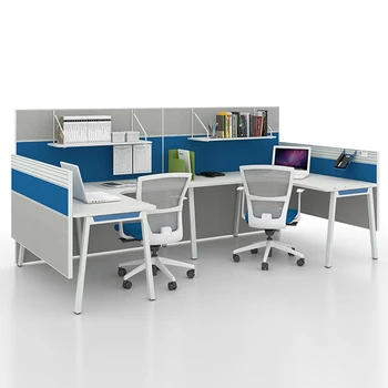 Cubical Šiuolaikinės metalo rėmas pertvara, modulinės biuro baldai darbo vietoms, už atvirą erdvę  10
