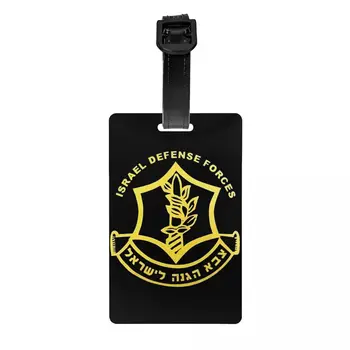 Custom Izraelio Gynybos Pajėgų Bagažo Žymeklis Privatumo Apsaugos IDF Karinės Armijos Bagažo Žymas, Kelionės Krepšys Etiketės, Lagaminas  5