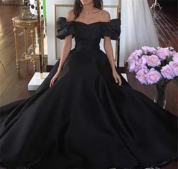 2019 Pigūs Nuostabiu Ilgą Vakarinę Suknelę Seksualus Juodas Su Trumpomis Rankovėmis, Oficialių Švenčių Dėvėti Baigimo Šalis Suknelė Pagal Užsakymą  5