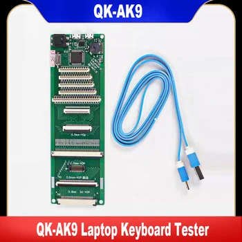 QK-AK9 Nauja originali Nešiojamojo kompiuterio Klaviatūra Testeris Bandymų Įrenginys Staklių USB Sąsajos Kabelis Su 100% Išbandytas Aukštos Kokybės  10