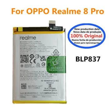 Nauji 100% Originalus Baterijos BLP837 Dėl KOLEGA Realme 8 Pro 