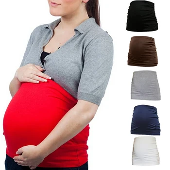 Pratybų marškinėliai Nėščia Moteris Motinystės Diržas Nėštumo Paramos Pilvo Juostos Palaiko Korsetas Priežiūros nėštumo Shapewear YC989446  10