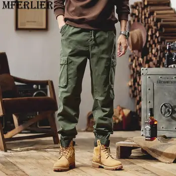 Taktinis Krovinių Kelnės Vyrams Ruduo Žiema Lauko Pėsčiųjų Poilsiu Multi Pocket Kelnės Streetwear Krovinių Jogger Pants Mens  10
