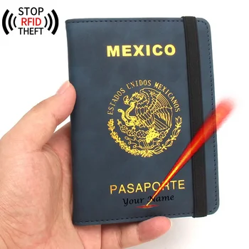 Tinkinti Pavardės Paso Padengti Kelionės Piniginės Meksika Pasą, Kelionės Organizatorius Elastinės Juostos Asmeninį Paso Turėtojas Meksikos  10