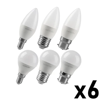 6PCS LED lemputės, Energiją taupančios G45 C37 E14 E27 3W 5W 6W 7W AC220V AC110V 2700K-6500K Led Golfo Lempos Lemputė vidaus Apdaila  10
