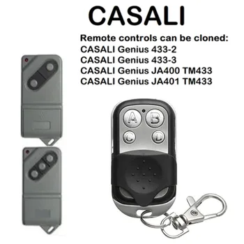 Suderinama su CASALI Genijus 433-2/433-3/JA400 TM433/JA401 TM433 universalus 433mhz fiksuotojo kodo nuotolinio valdymo garažo durų raktas  5